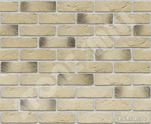 Декоративный кирпич Stone Mill Кирпич шамотный (бежевый)