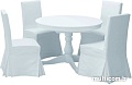 Комплект столовой мебели Ikea Ингаторп/Хенриксдаль 492.298.45