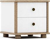 Тумба КМК Мебель 2Я Сальма 0990.15 (белый/дуб полярный/лофт сильвер пэлас)