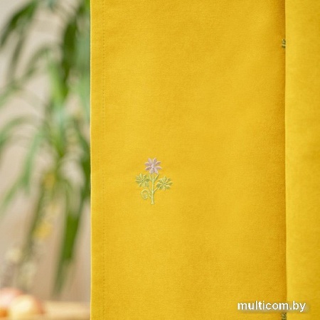 Комплект штор Pasionaria Гинко 290x230 (желтый)