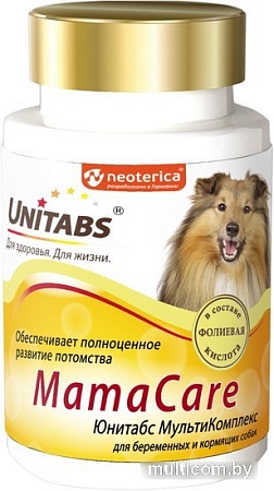 Лакомство для собак Unitabs МамаCare для беременных и кормящих (100 шт)