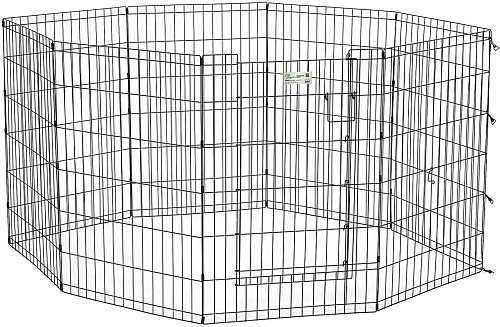 Манеж Midwest Life Stages для собак с дверью-MAXLock 536DR (61x91см, черный)