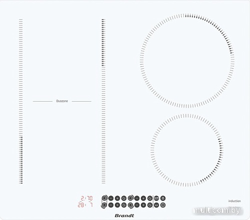 Варочная панель Brandt BPI164DUW