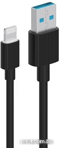 Кабель Celebrat CB-09 Lightning (1 м, черный)