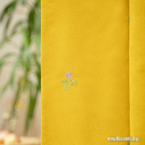 Комплект штор Pasionaria Гинко 290x230 (желтый)