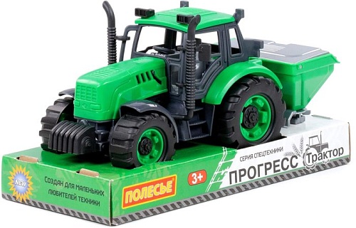 Трактор Полесье Прогресс сельскохозяйственный 94179 (зеленый)