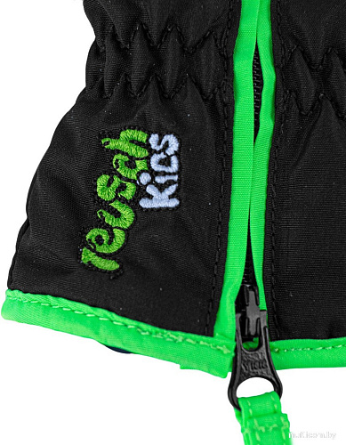 Горнолыжные перчатки Reusch Ben 6285108-7716 (р-р 3, Black/Neon Green)