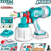 Краскораспылитель Total TSGLI20042 (с 1-им АКБ)