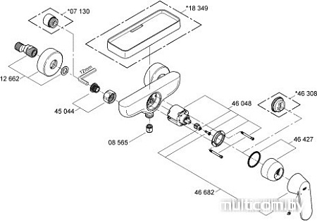 Смеситель Grohe Eurosmart Cosmopolitan 32837000
