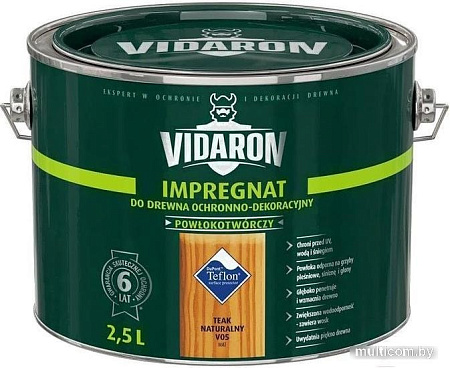 Пропитка Vidaron Impregnant V05 2.5 л (натуральный тик)