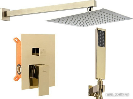 Душевая система Rea Fenix REA-P8401 (золотой)