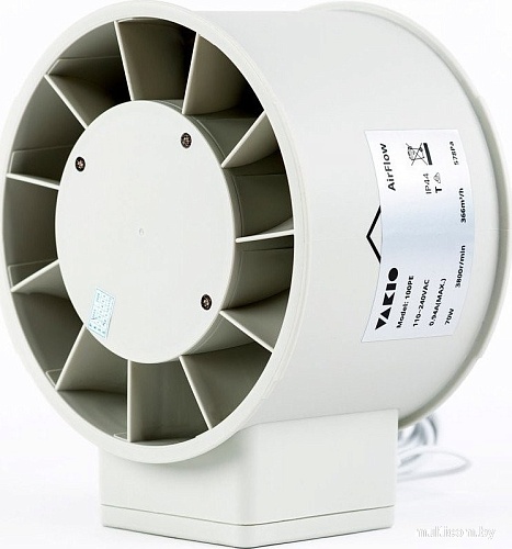 Осевой вентилятор Vakio AirFlow 100PE
