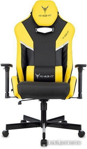 Кресло Knight Thunder 5X (черный/желтый)