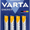 Батарейка Varta Energy LR03 AAA Alkaline 4103 BL4