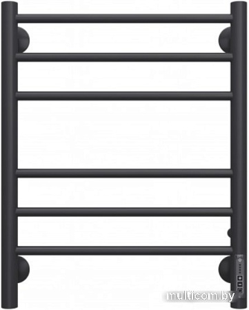 Полотенцесушитель TERMINUS Аврора электро КС П6 с диммером (450x600, черный)