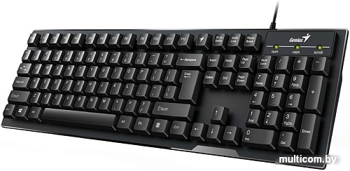 Клавиатура Genius Smart KB-102 (красная кириллица)