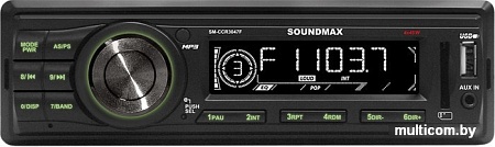 USB-магнитола Soundmax SM-CCR3047F