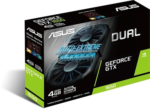 Видеокарта ASUS Dual GeForce GTX 1650 4GB GDDR5 DUAL-GTX1650-4G