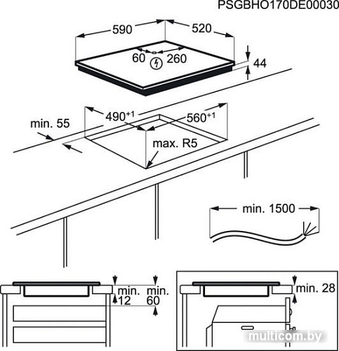 Варочная панель AEG IKB64410FB