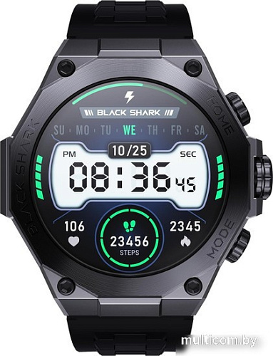 Умные часы Black Shark S1 Pro (черный/серый)