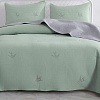 Набор текстиля для спальни Sofi De MarkO Жаклин 230х250 Пок-Жк-230х250з (зеленый)