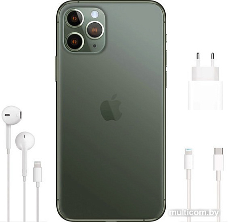 Смартфон Apple iPhone 11 Pro Max 512GB Dual SIM (темно-зеленый)