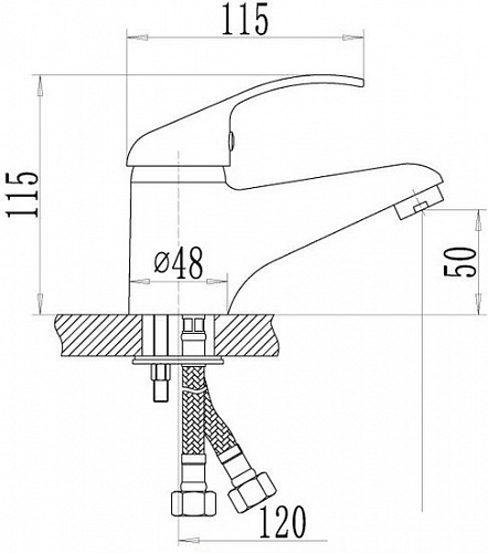 Смеситель РМС SL128-001