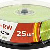 DVD-RW диск Mirex 4.7Gb 4x UL130032A4M (25 шт.)