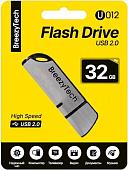 USB Flash BreezyTech U012 32GB (серебристый/черный)