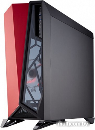 Корпус Corsair Carbide Series Spec-Omega (черный/красный)