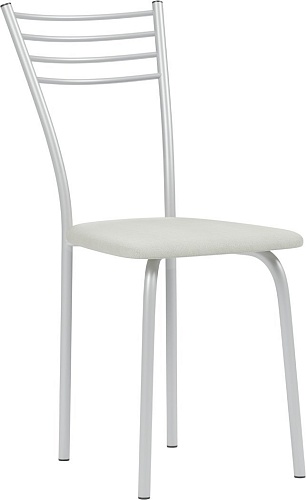 Стул Mio Tesoro Сигма (молочный/металлик)
