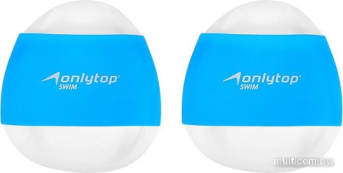 Лопатки для плавания Onlytop 9469805 (р.S/M, синий)