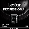 Карта памяти Lexar LSD64GCB1667 SDXC 64GB