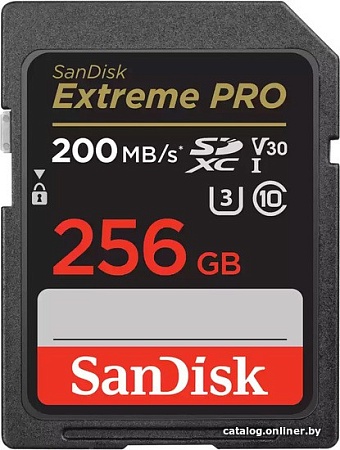 Карта памяти SanDisk Extreme PRO SDXC SDSDXXD-256G-GN4IN 256GB