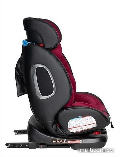 Детское автокресло Farfello Isofix YB102A(2) (бордовый/экокожа)