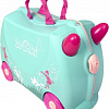 Чемодан Trunki Фея Флора (голубой)