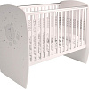 Детская кроватка Polini Kids French 700, Teddy (белый)