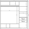 Шкаф-купе Рэйгрупп 233450 VVX Elgon РГ-01.06 (венге/хром)
