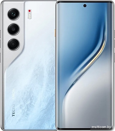 Телефон Tecno Camon 40 Pro 8GB/256GB (ледяной белый)