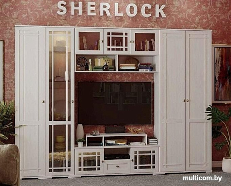 Шкаф распашной Глазов Sherlock 12 (ясень анкор светлый)