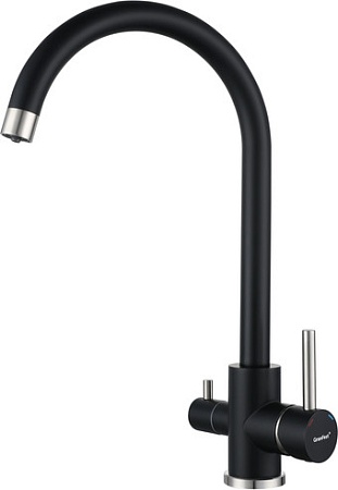 Смеситель GranFest Quarz GF-Z5420 (черный)
