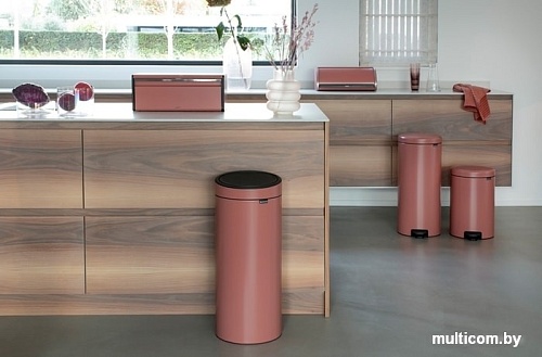 Brabantia Touch Bin New 30 л (терракотовый)