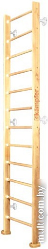 Шведская стенка (лестница) Kampfer Classic Wall №1 (3 м, натуральный/белый)
