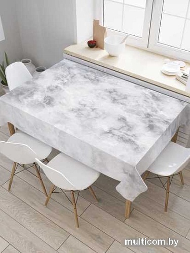 Скатерть JoyArty Монохромный мрамор tcox_37010_180x145