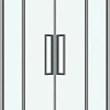 Душевой уголок Grossman Cosmo 90x90x195 300.K33.02.9090.32.00 (золото сатин/прозрачное стекло)