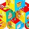 Кубики Мякиши Три Кота. Алфавит 472