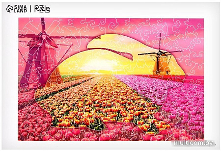 Пазл Puzzle Цветущие тюльпаны 9341553