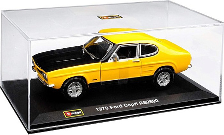 Игрушечный транспорт Bburago Ford Capri RS2600 1970 18-43207 (желтый/черный)