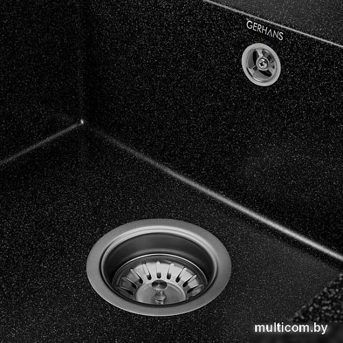 Кухонная мойка Gerhans B27 (черный)