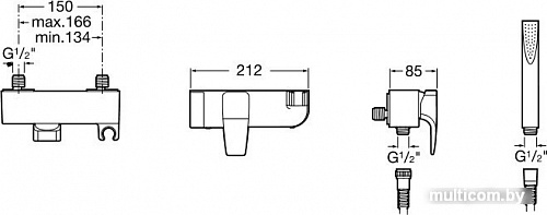 Смеситель Roca Thesis 5A2050C00